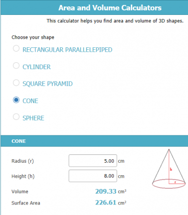 Technical Calculator Examples - SpreadsheetConverter